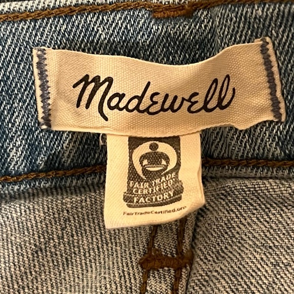 Madewell-Perfect Vintage Wide-Leg Crop Jean. Size: 27 - Picture 9 of 11